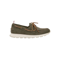 Sun68 Tom Barca Suede Uomo Militare