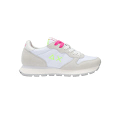 Sun68 Ally Solid Sneakers Donna Bianco/Fuxia