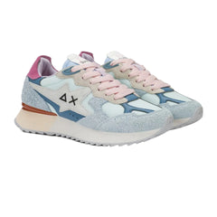 Sun68 Stargirl Multicolor Sneakers Donna Verde Acquamarina