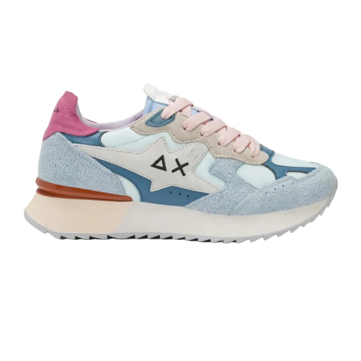 Sun68 Stargirl Multicolor Sneakers Donna Verde Acquamarina