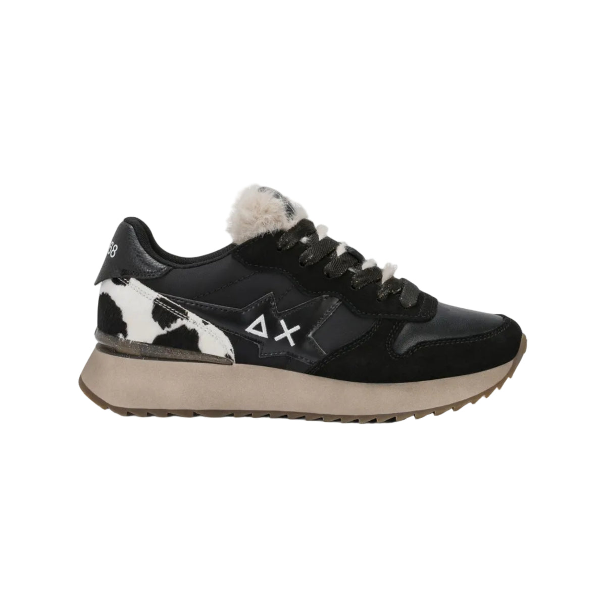 Sun68 Sneakers Donna Nero