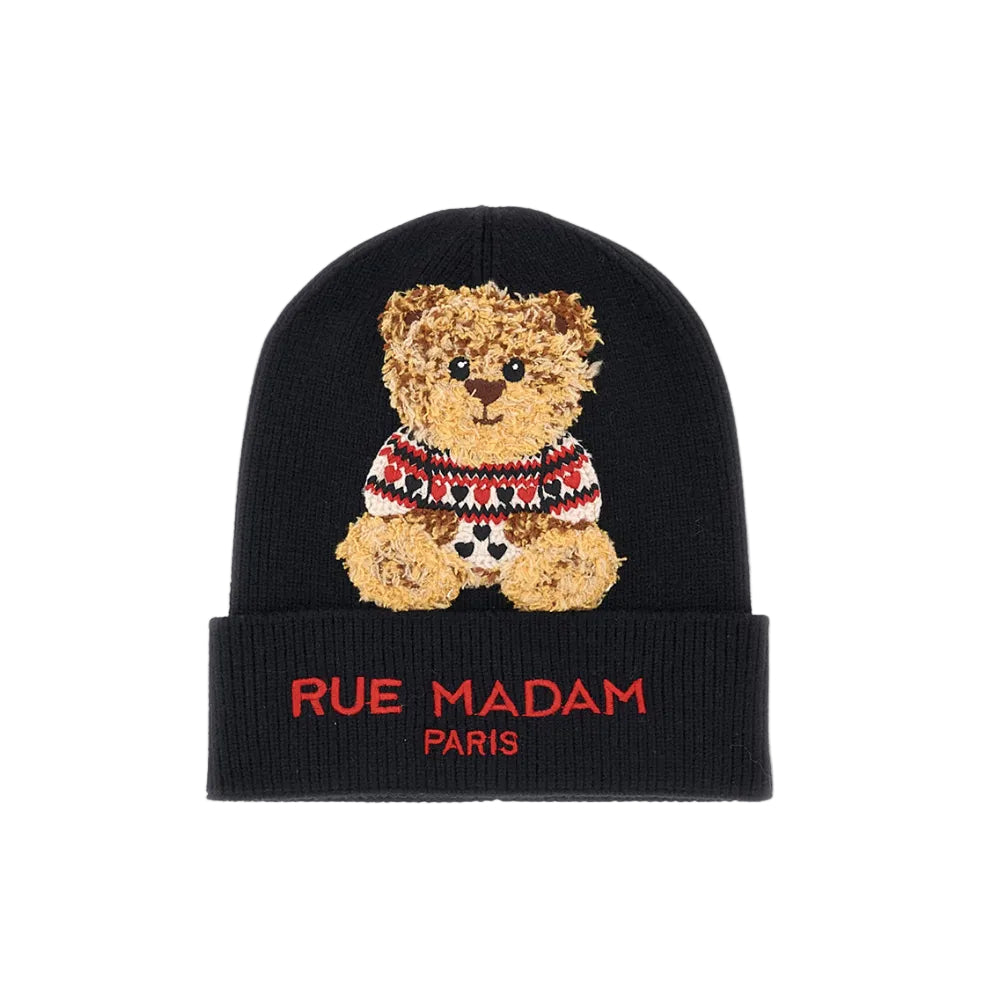 Rue Madam Cappello Donna Nero