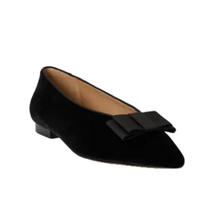Ralph Lauren Ballerine Audri Bow Donna Nero
