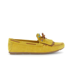CafèNoir Mocassini in Camoscio Donna Giallo