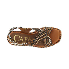 CafèNoir Sandali Incrocio Donna Multi Cuoio