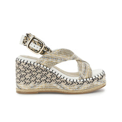 CafèNoir Sandali Incrocio Donna Multi Bianco