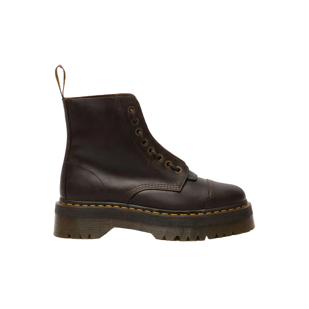 Dr Martens Anfibi Sinclair Donna Marrone