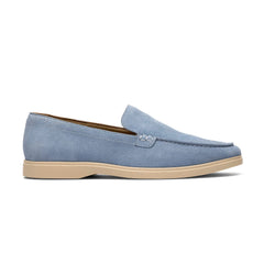 Clarks Torford Easy Mocassini Uomo Light Blu