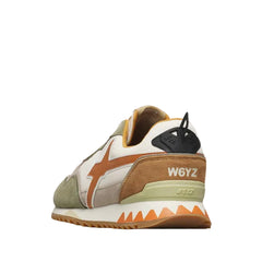 W6YZ Sneakers Uomo Militare/Beige/Orange
