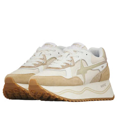 W6YZ Sneakers Donna Beige/Oro