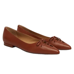 Ralph Lauren Ballerine Donna Cuoio