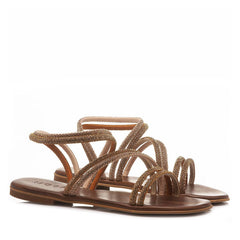 Mosaic Sandali Donna Gold