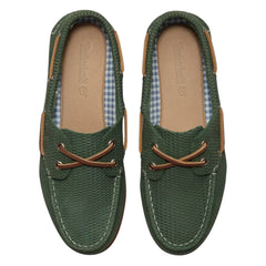 Timberland Scarpe Da Barca Donna Medium Green Nabuk