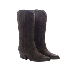 The Icona Stivali Texani Donna Marrone