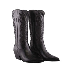 The Icona Stivali Texani Donna Nero