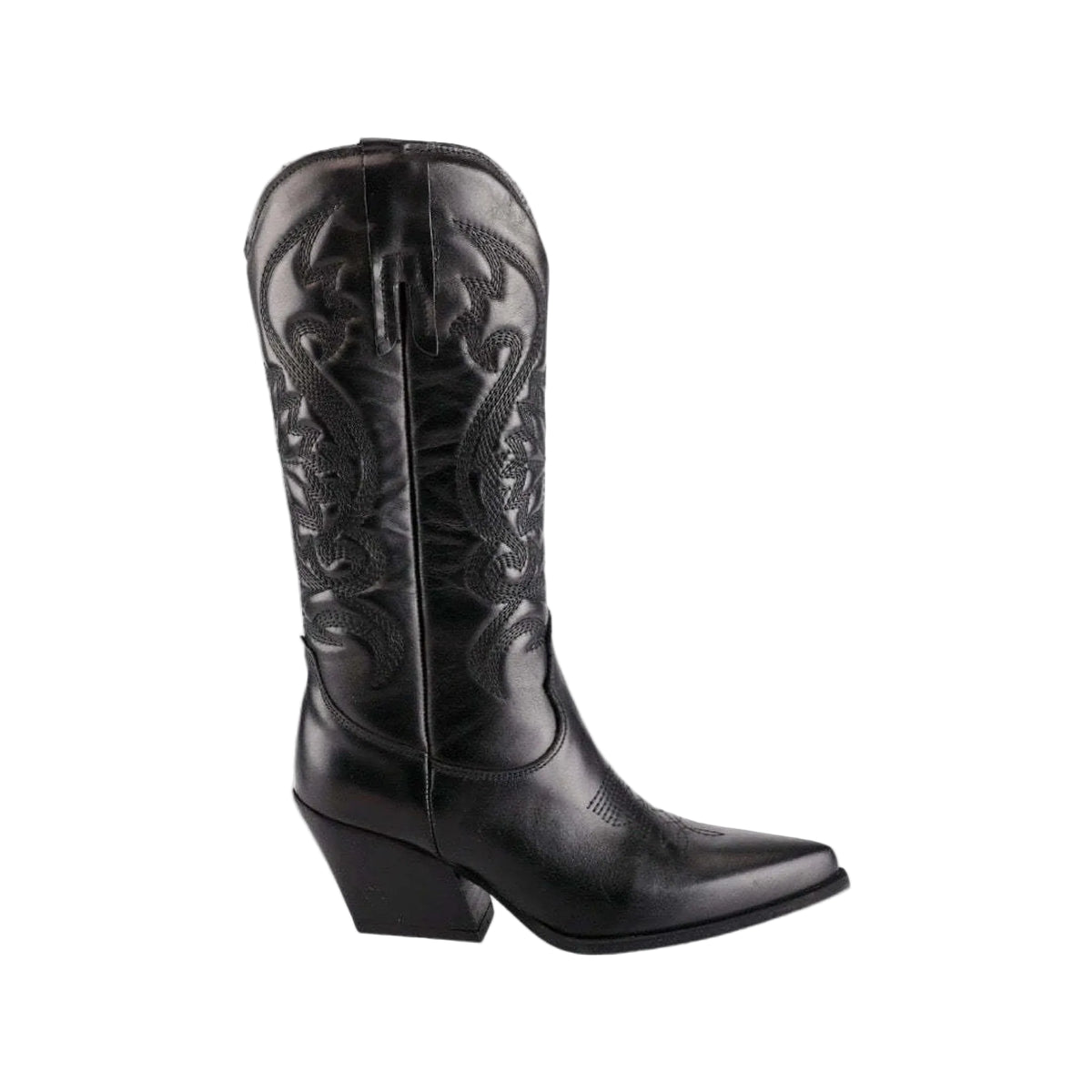 The Icona Stivali Texani Donna Nero