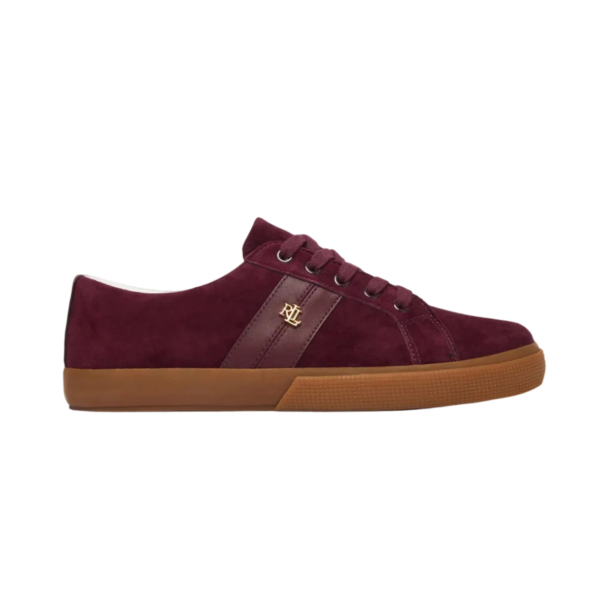 Ralph Lauren Sneakers Donna Bordeaux