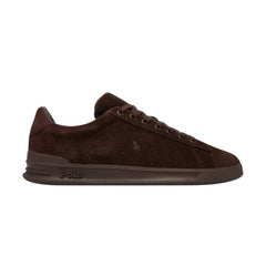 Ralph Lauren Sneakers Heritage Court Uomo Marrone